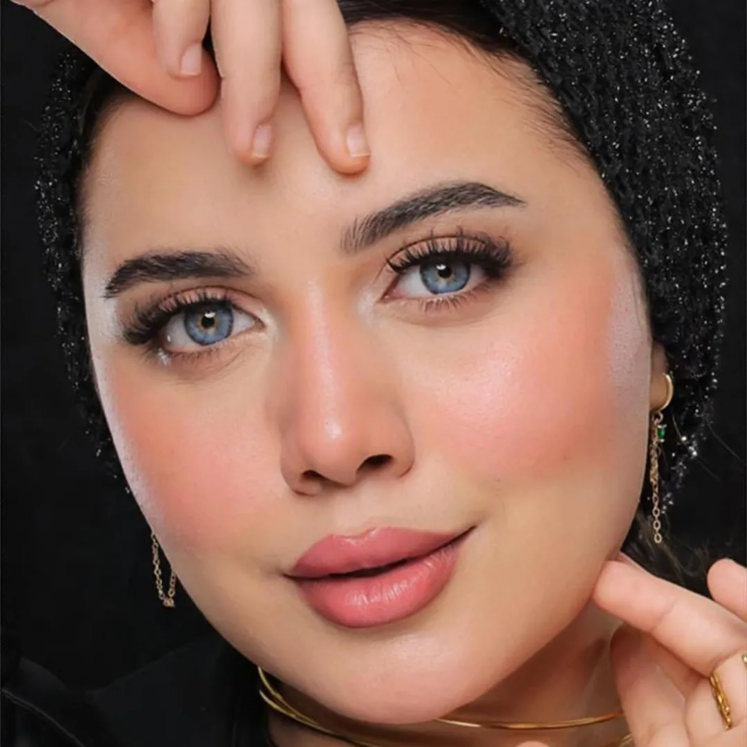 Siri Blue Coloured Lenses - Image 4