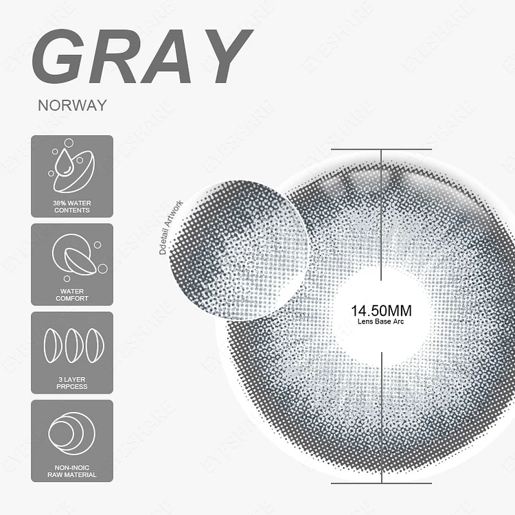Norway Grey Coloured Lenses - Image 5