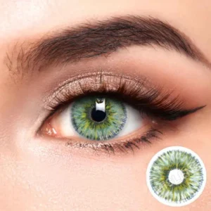 Rare iris Green Coloured Lenses