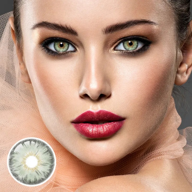 Siri Green Coloured Lenses - Image 6